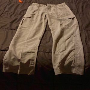 The North Face khaki cargo pants